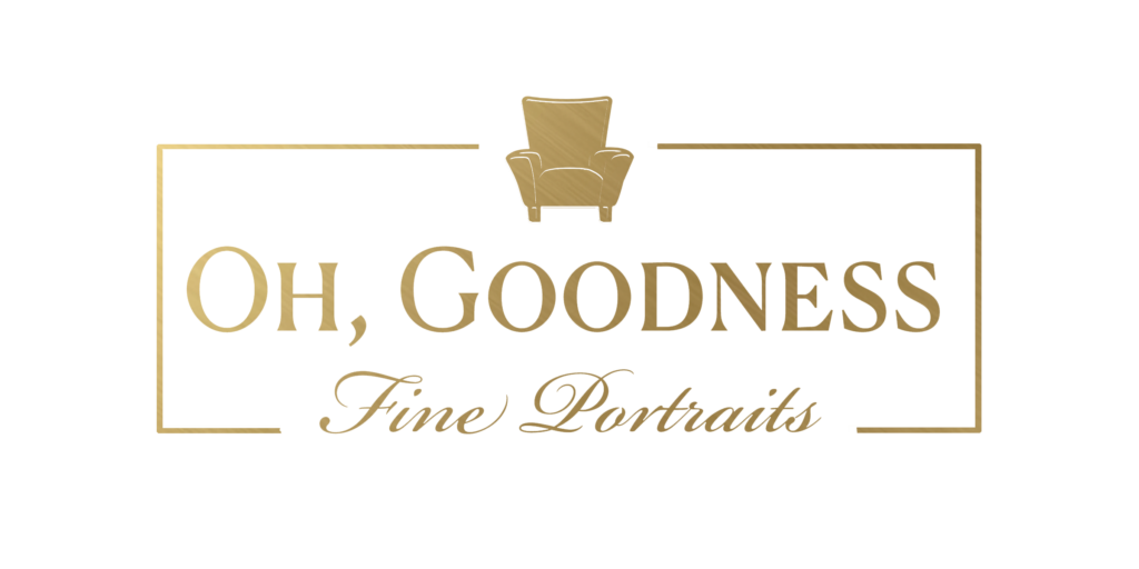 Oh Goodness Fine Portraits All Gold Logo